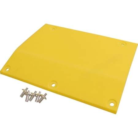 Aftermarket AMH208626 Poly Skid Plate, Left End AMH208626-ABL